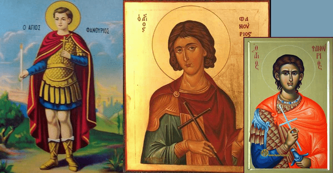 Чудотворната икона на Свети Фанурий в Обрадовския манастир лекува и помага за ...
