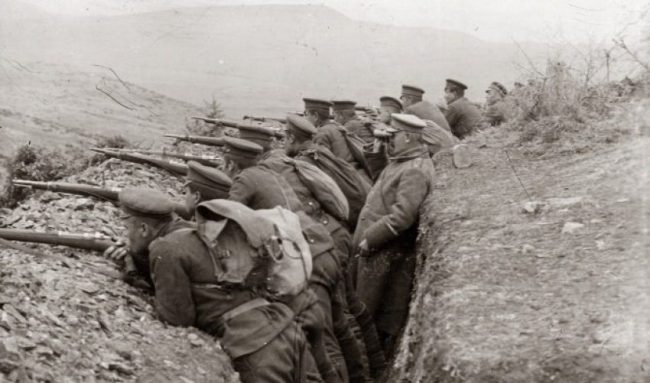 Eсента на 1918 г. Битката при Добро поле, когато Антантата решава да...