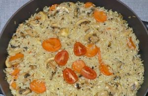 Гъби с ориз по селски – една неописуемо вкусна гозба (Рецепта)